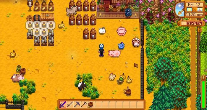 星露谷物语的铁匠在哪里1