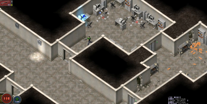 孤胆枪手第二关出口在哪1