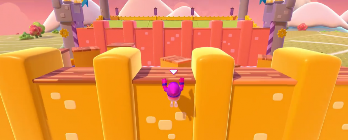 糖豆人抓住墙壁怎么上去3