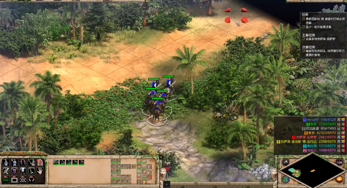 帝国时代2黄金国第一关怎么过2