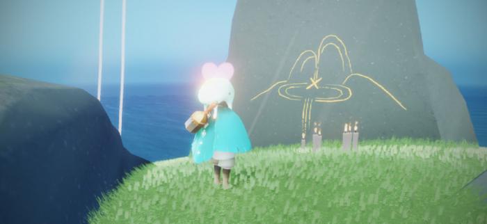 光遇圣岛季向大山献祭任务怎么做1