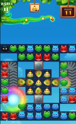 开心消消乐581关怎么过3