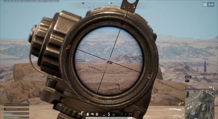 绝地求生8倍镜如何判定距离2