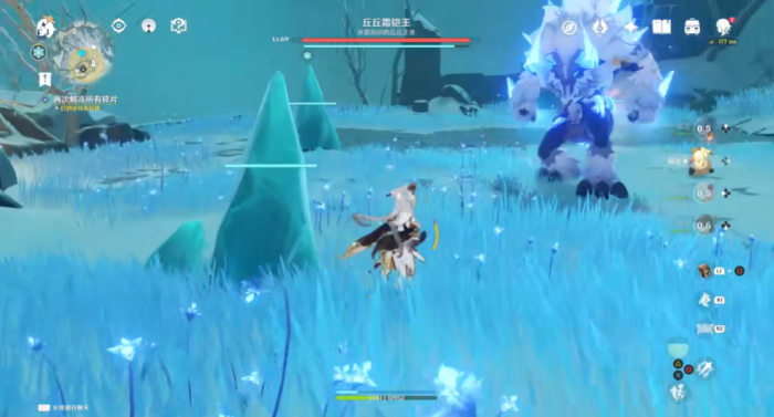 原神雪山的丘丘霜铠王怎么打1