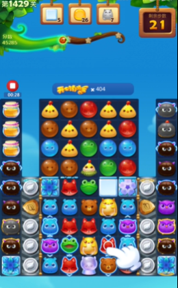 开心消消乐1429关怎么过关1