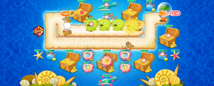 保卫萝卜深海第七关怎么过1