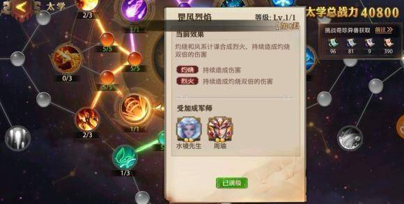 少年三国志技能树是什么1