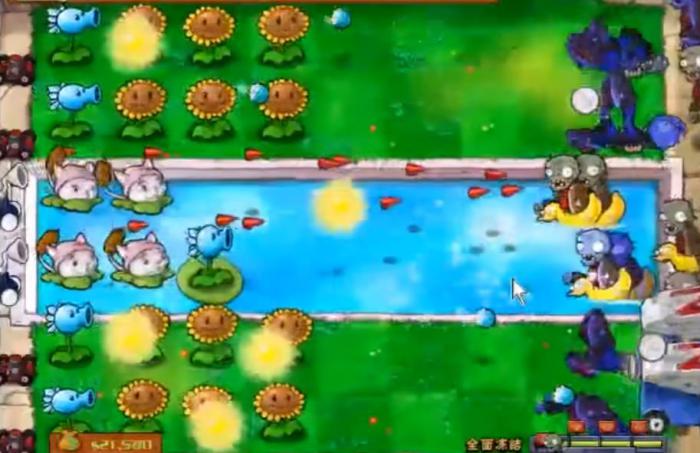 植物大战僵尸全面冻结关卡带什么植物2