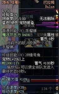 DNF宠物全解析各类宠物属性详细介绍4