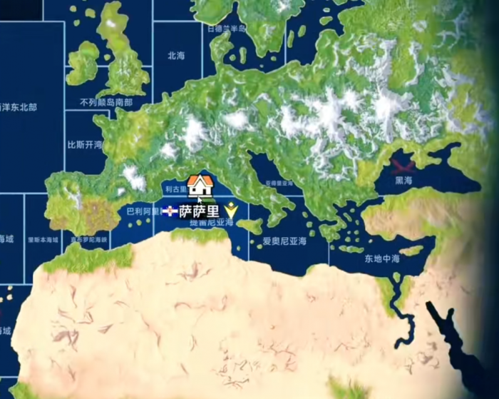 大航海时代起源最新世界地图2