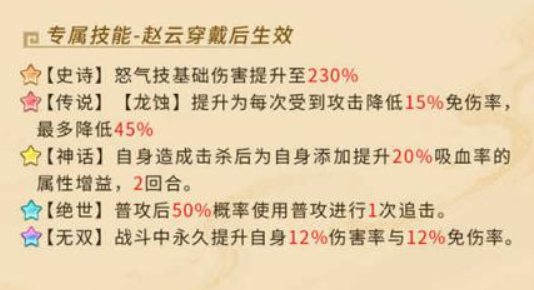 三国大冒险赵云强度解析1