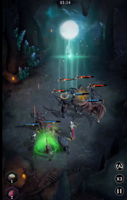 地下城堡4冰女技能解析3