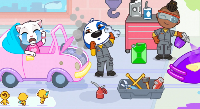 汤姆猫小镇是什么游戏1