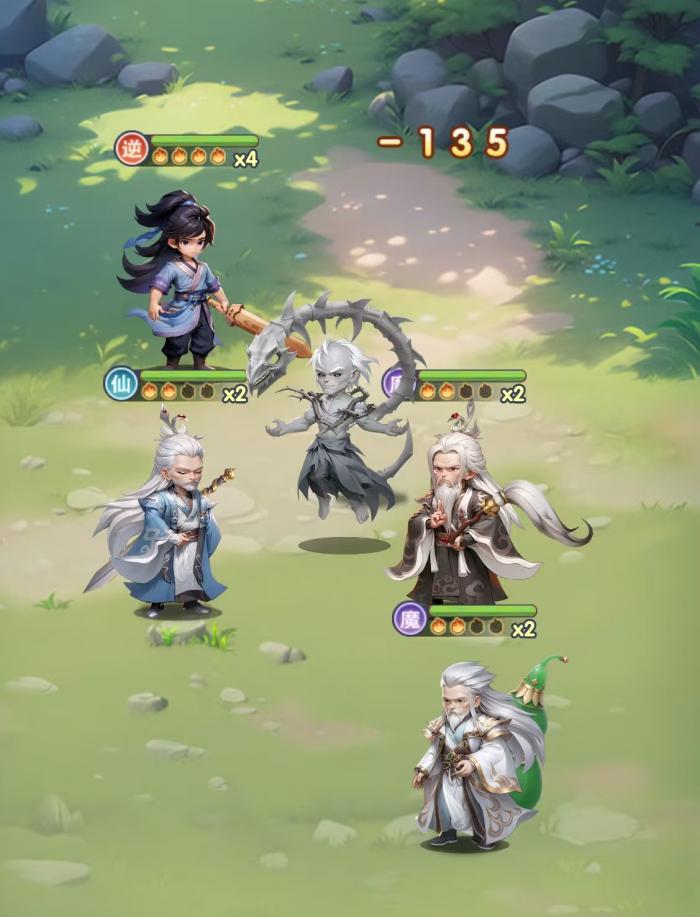 仙逆H5阵容推荐2