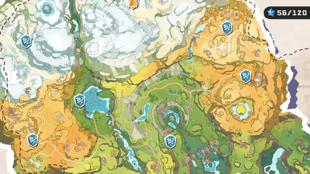 洛克王国世界地图区域3