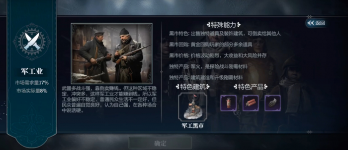 冰汽时代产业特色有哪些5