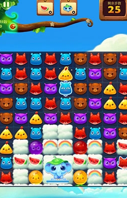 怎样才能让小白人在开心消消乐中消除2