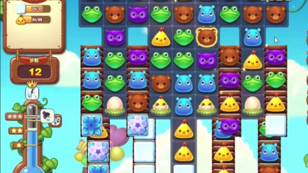 开心消消乐446隐藏关该怎样通过2