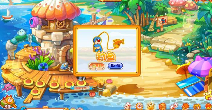 钓螃蟹龙虾在摩尔庄园是不是容易3