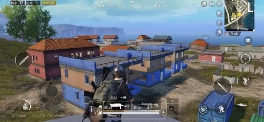 如何判断绝地求生游戏中子弹的飞行轨迹下坠2