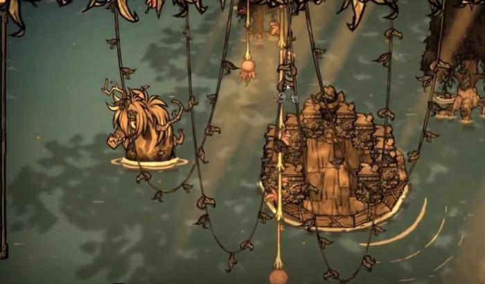 饥荒联机版如何圈养草鳄鱼1