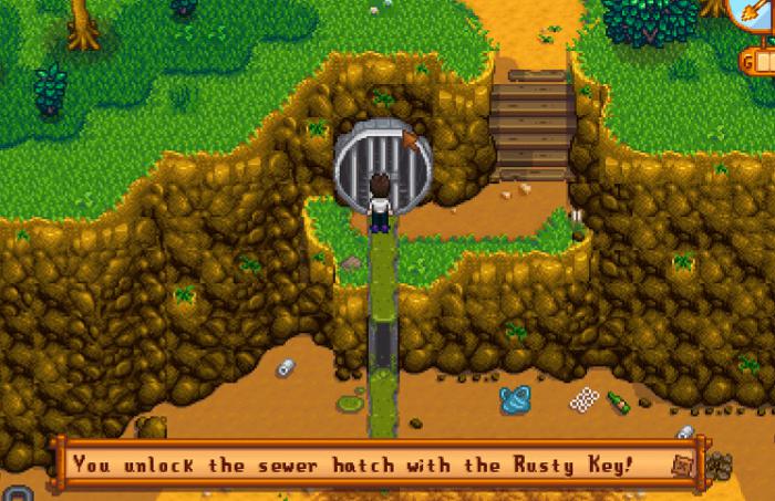 星露谷物语下水道有哪些玩法_星露谷物语汉化手机版 星露谷物语下水道有哪些玩法_星露谷物语汉化手机版