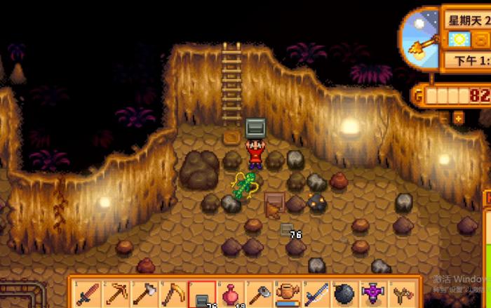 星露谷物语沙漠矿洞100层怎么到达_星露谷物语沙漠矿洞100层任务奖励