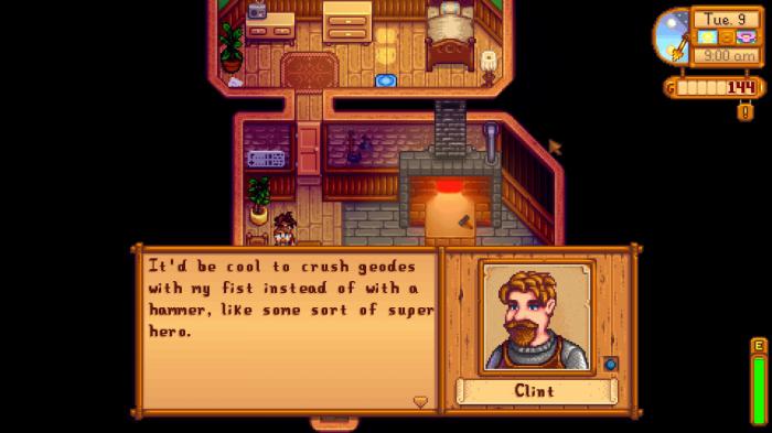 星露谷物语克林特在哪里1