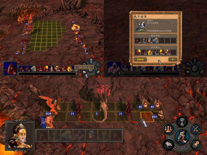 英雄无敌5怎么拆分部队1