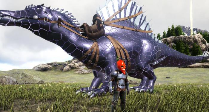 方舟生存进化怎么驯化棘背龙3