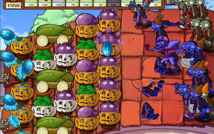 植物大战僵尸困难模式怎么打1