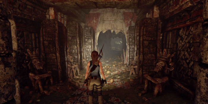 古墓丽影怎么逃出山洞2