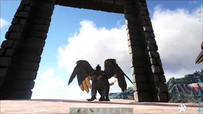 方舟生存进化狮鹫怎么冲刺2