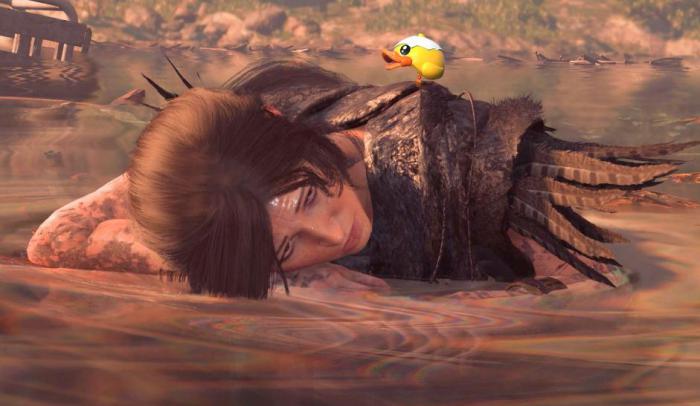 古墓丽影洪水怎么过3