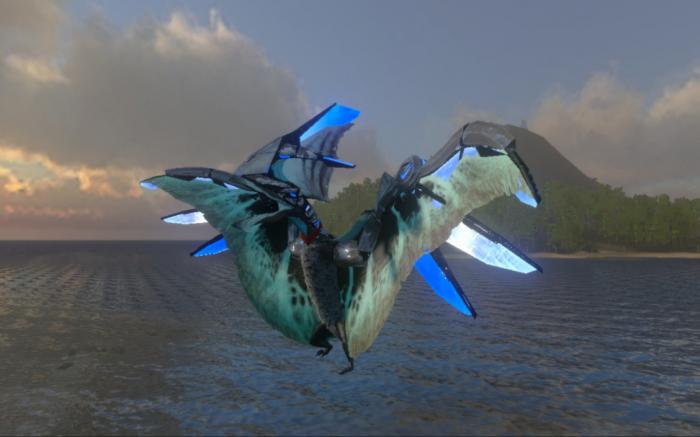 方舟生存进化翼龙怎么飞3