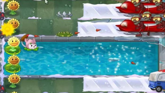 植物大战僵尸怎么过全面冻结3