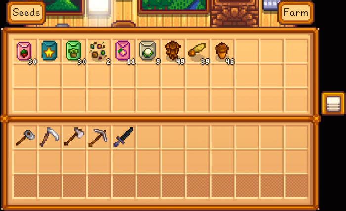 星露谷物语仓库小屋怎么升级2