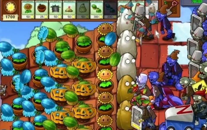 植物大战僵尸屋顶弹跳僵尸怎么打1