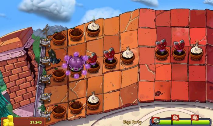 植物大战僵尸屋顶弹跳僵尸怎么打3