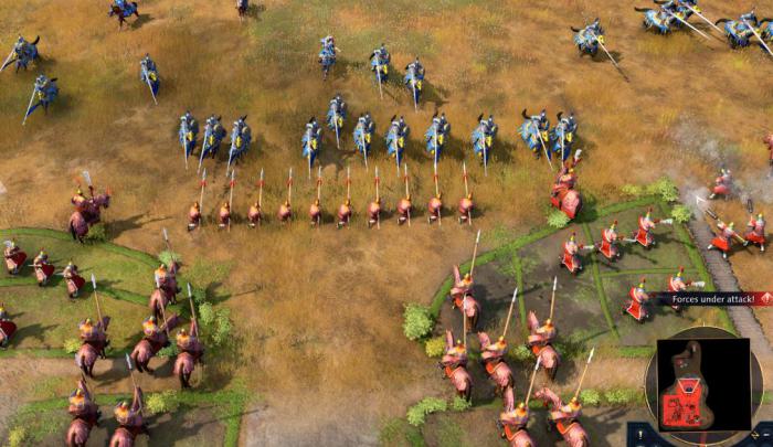 帝国时代2火枪兵怎么克制2