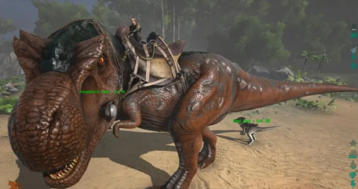 方舟生存进化怎么驯服泰坦龙3