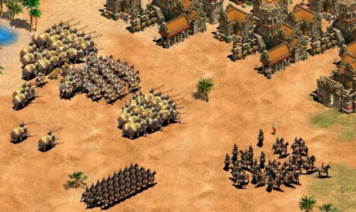 帝国时代2怎么进贡黄金2