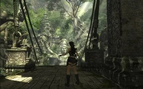 古墓丽影第二扇大门怎么开3