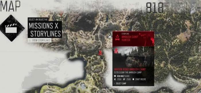 往日不再薛曼营地怎么进去1