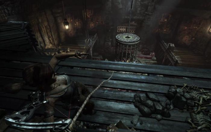 古墓丽影铁笼怎么过_古墓丽影铁笼跳不过去