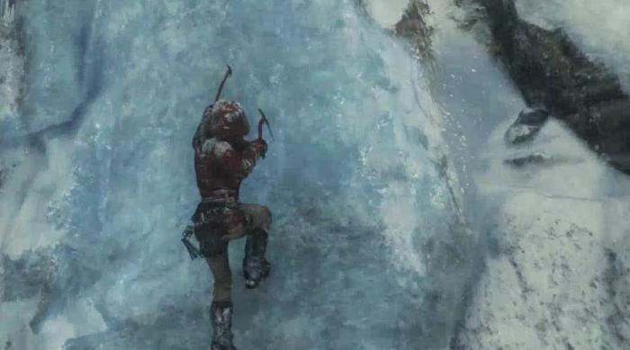 古墓丽影崛起雪山第二关怎么过_古墓丽影雪山怎么过