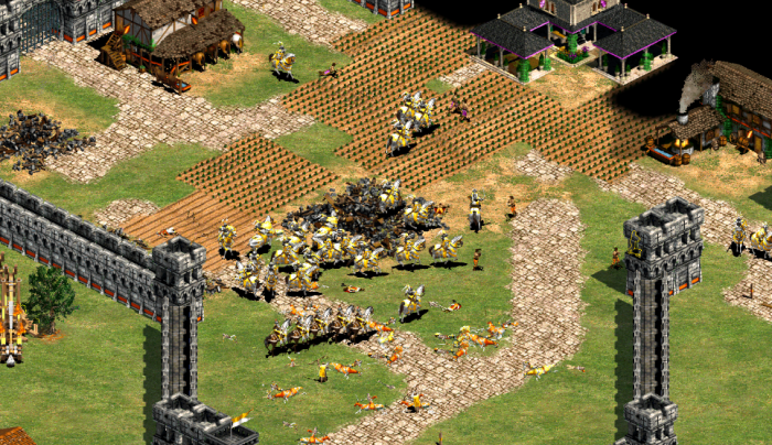 帝国时代2匈奴怎么打1