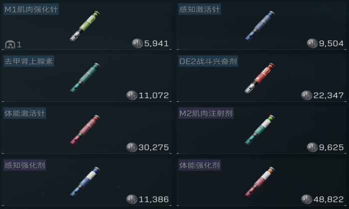 三角洲行动不同品类针剂怎么选_三角洲部队通关攻略