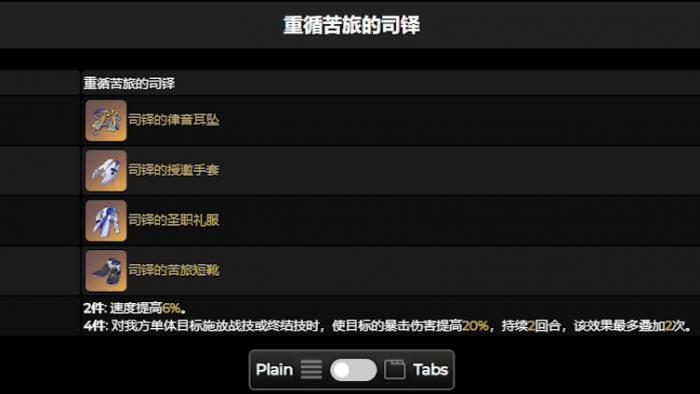 崩坏星穹铁道隧洞遗器怎么样1