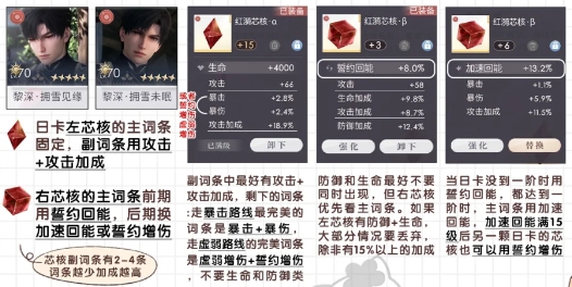 恋与深空黎深套装芯核怎么培养_恋与深空知乎